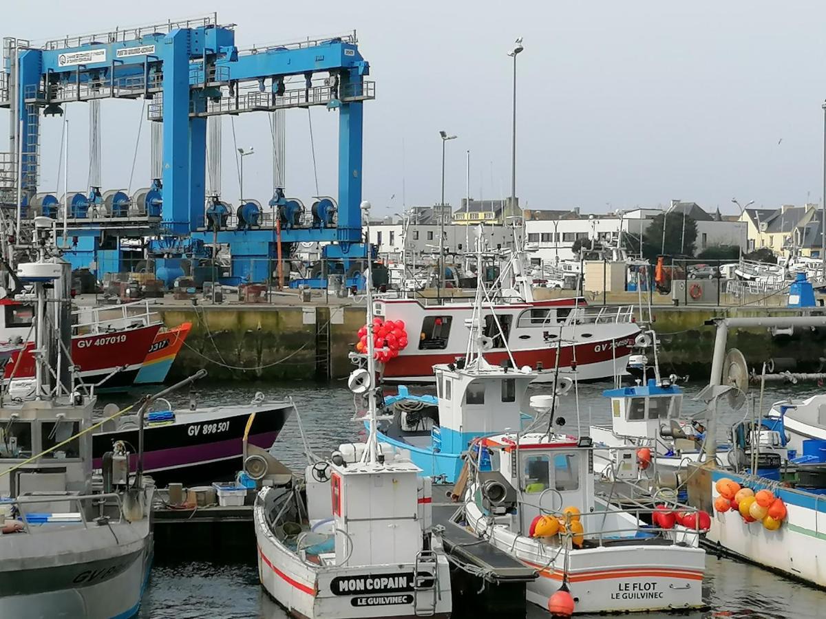 La Rose Des Mers Tréffiagat Eksteriør billede