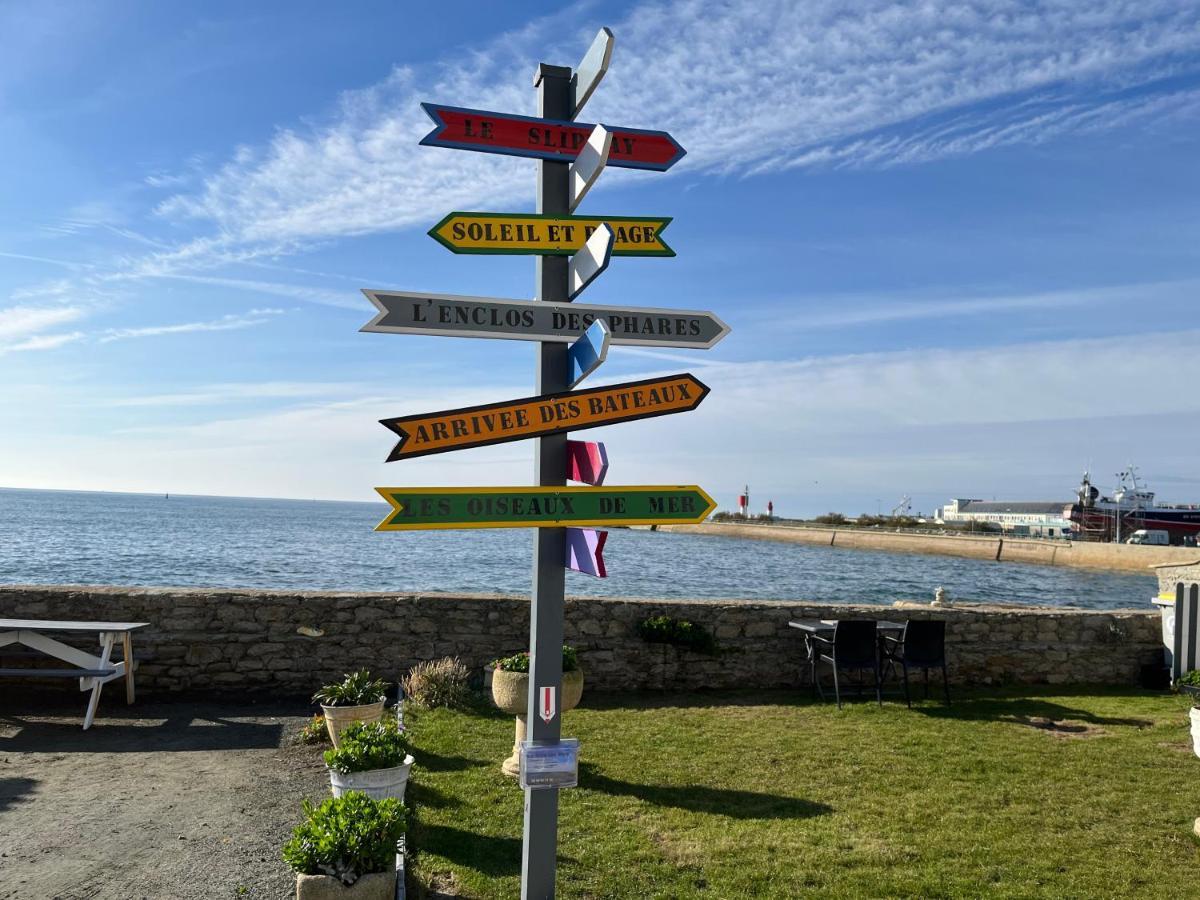 La Rose Des Mers Tréffiagat Eksteriør billede